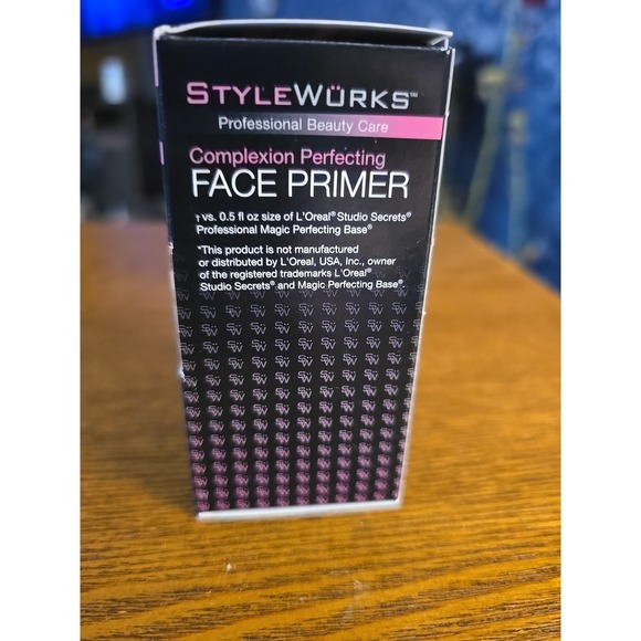 StyleWurks Professional Beauty Cream Complexion Perfecting Face Primer 0.6 fl oz - Picture 3 of 6